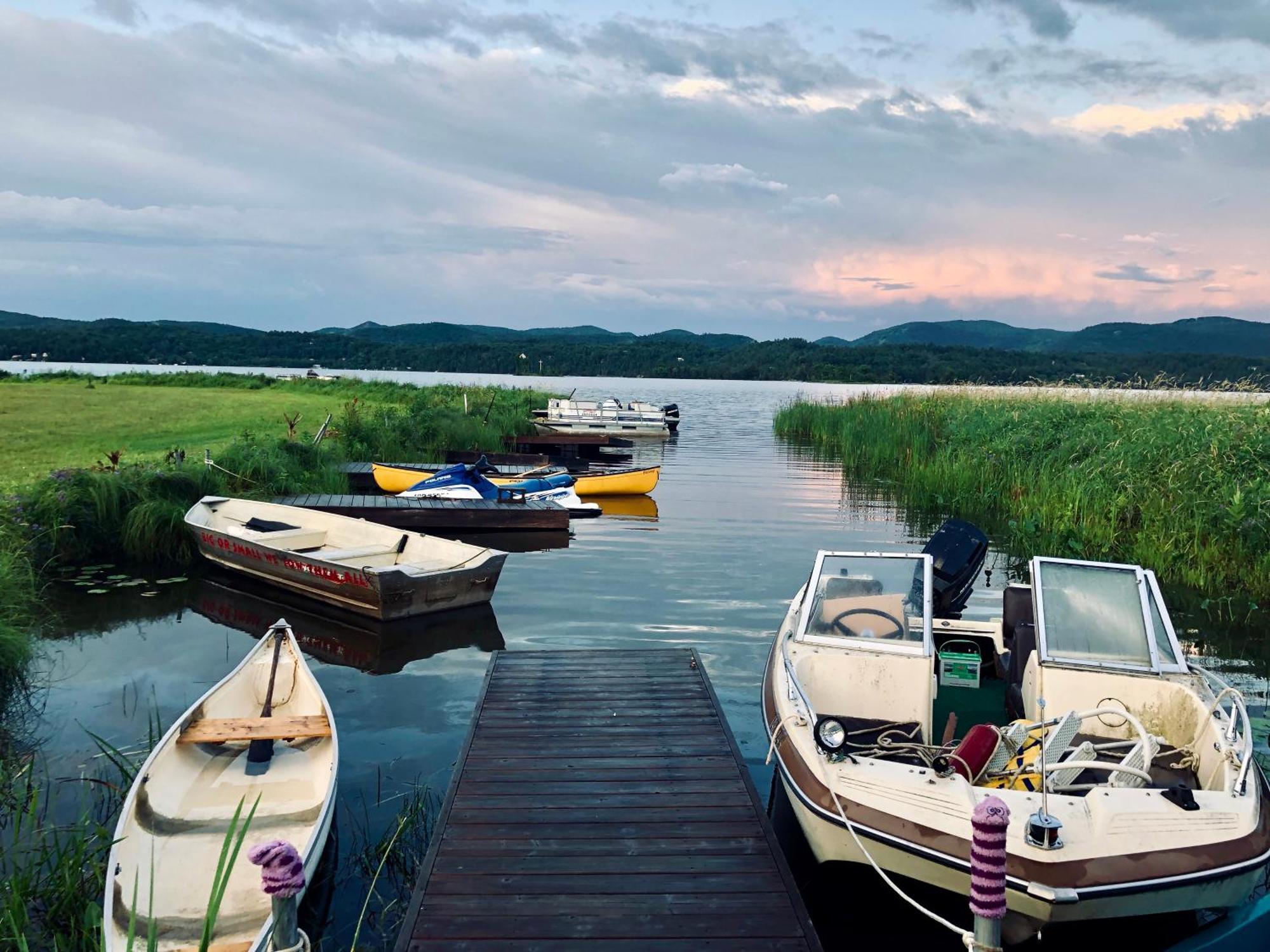 Lac Sainte-Marie Resort Lac Ste-Marie מראה חיצוני תמונה